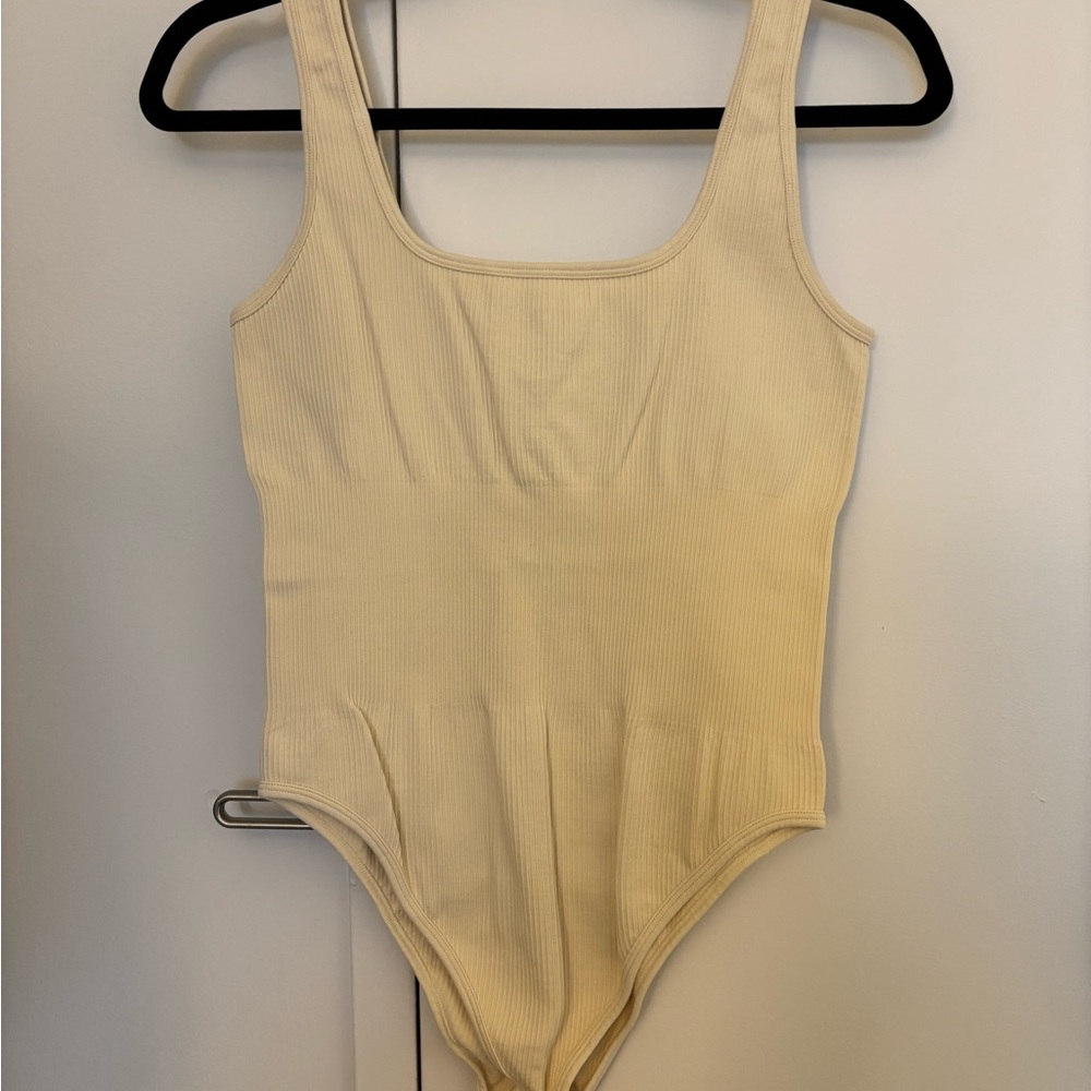 Cream bodysuit